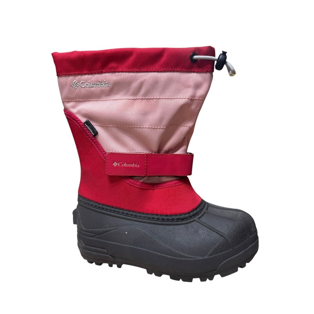 Columbia‎ Powderbug Plus II Winter Snow Boots Kids Size 1Y Youth No Box